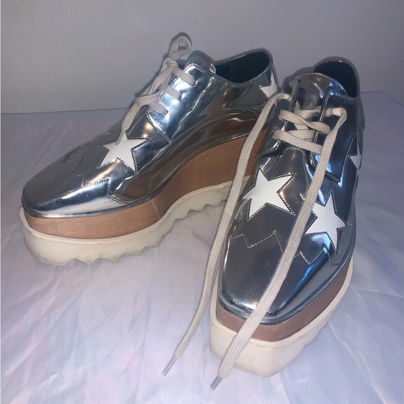 (Stella McCartney) Star Elyse Platform Sneakers - Picture 2 of 8